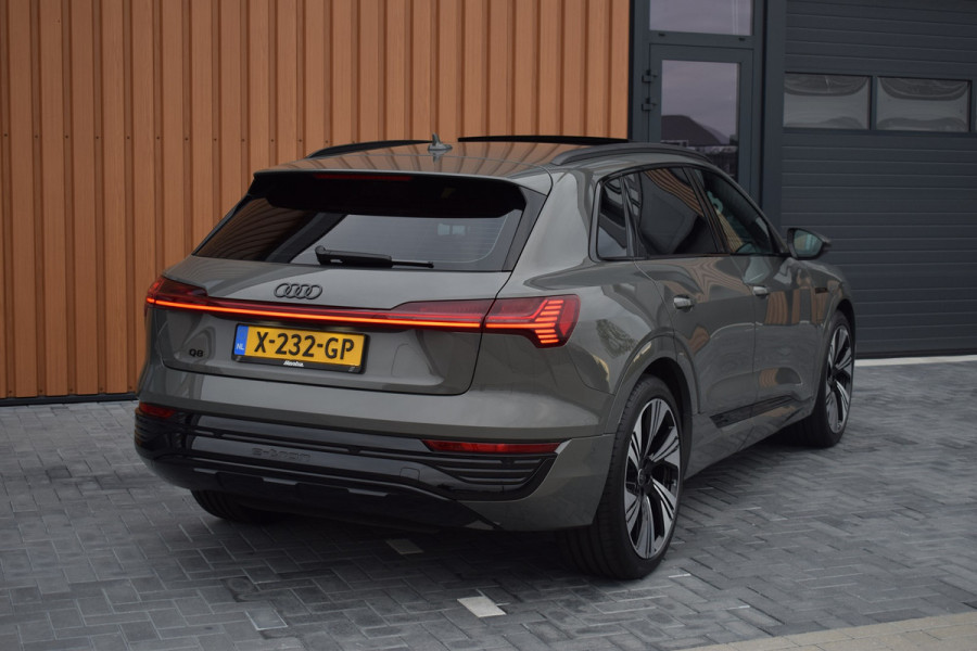 Audi Q8 e-tron 55 quattro 408pk 115kWh | Pano | Camera | Luchtvering | 22"