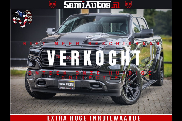 Dodge Ram 1500 THE HULK | CARBON | LIMITED 5.7 V8 | WIDE BODY KIT | RAMBOX | MULTI TAILGATE | LPG G3 | LUCHTVERING | ADAPTIVE | HUD | DIGI CLUSTER | DIGI MIRROR | 3500Kg