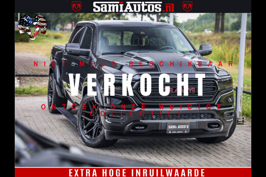 Dodge Ram 1500 THE HULK | CARBON | LIMITED 5.7 V8 | WIDE BODY KIT | RAMBOX | MULTI TAILGATE | LPG G3 | LUCHTVERING | ADAPTIVE | HUD | DIGI CLUSTER | DIGI MIRROR | 3500Kg