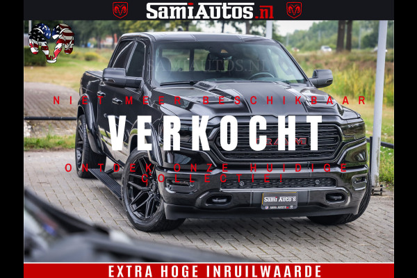 Dodge Ram 1500 THE HULK | CARBON | LIMITED 5.7 V8 | WIDE BODY KIT | RAMBOX | MULTI TAILGATE | LPG G3 | LUCHTVERING | ADAPTIVE | HUD | DIGI CLUSTER | DIGI MIRROR | 3500Kg