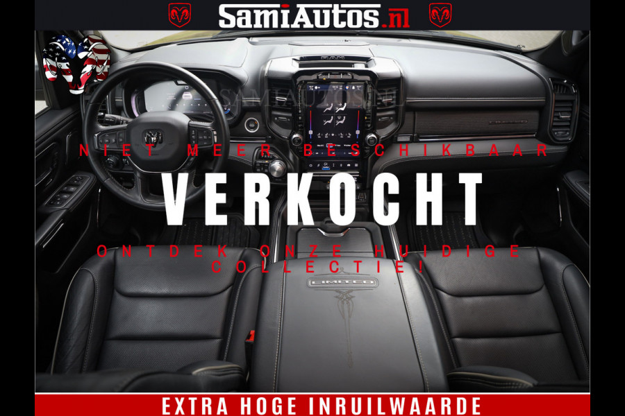 Dodge Ram 1500 THE HULK | CARBON | LIMITED 5.7 V8 | WIDE BODY KIT | RAMBOX | MULTI TAILGATE | LPG G3 | LUCHTVERING | ADAPTIVE | HUD | DIGI CLUSTER | DIGI MIRROR | 3500Kg