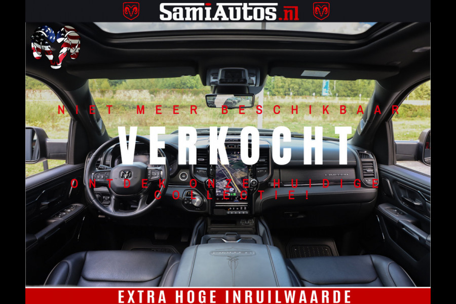 Dodge Ram 1500 THE HULK | CARBON | LIMITED 5.7 V8 | WIDE BODY KIT | RAMBOX | MULTI TAILGATE | LPG G3 | LUCHTVERING | ADAPTIVE | HUD | DIGI CLUSTER | DIGI MIRROR | 3500Kg