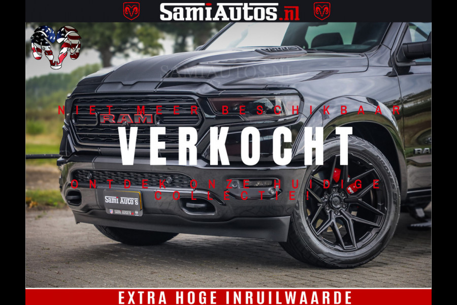 Dodge Ram 1500 THE HULK | CARBON | LIMITED 5.7 V8 | WIDE BODY KIT | RAMBOX | MULTI TAILGATE | LPG G3 | LUCHTVERING | ADAPTIVE | HUD | DIGI CLUSTER | DIGI MIRROR | 3500Kg