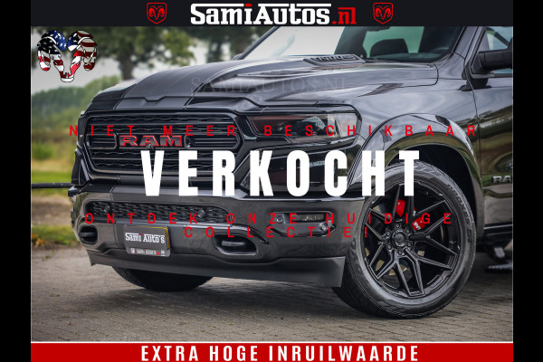 Dodge Ram 1500 THE HULK | CARBON | LIMITED 5.7 V8 | WIDE BODY KIT | RAMBOX | MULTI TAILGATE | LPG G3 | LUCHTVERING | ADAPTIVE | HUD | DIGI CLUSTER | DIGI MIRROR | 3500Kg