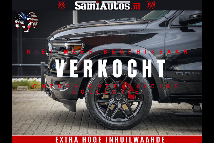 Dodge Ram 1500 THE HULK | CARBON | LIMITED 5.7 V8 | WIDE BODY KIT | RAMBOX | MULTI TAILGATE | LPG G3 | LUCHTVERING | ADAPTIVE | HUD | DIGI CLUSTER | DIGI MIRROR | 3500Kg