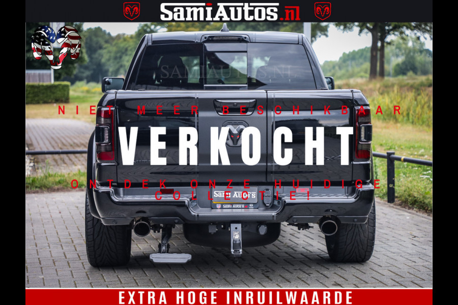 Dodge Ram 1500 THE HULK | CARBON | LIMITED 5.7 V8 | WIDE BODY KIT | RAMBOX | MULTI TAILGATE | LPG G3 | LUCHTVERING | ADAPTIVE | HUD | DIGI CLUSTER | DIGI MIRROR | 3500Kg
