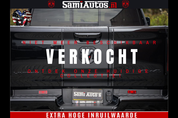 Dodge Ram 1500 THE HULK | CARBON | LIMITED 5.7 V8 | WIDE BODY KIT | RAMBOX | MULTI TAILGATE | LPG G3 | LUCHTVERING | ADAPTIVE | HUD | DIGI CLUSTER | DIGI MIRROR | 3500Kg