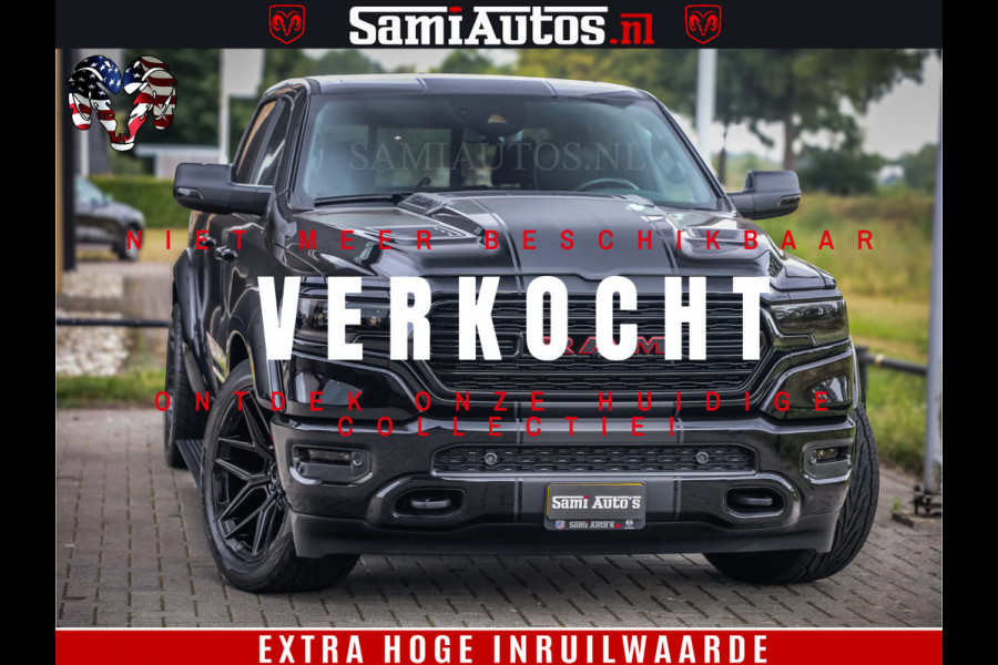 Dodge Ram 1500 THE HULK | CARBON | LIMITED 5.7 V8 | WIDE BODY KIT | RAMBOX | MULTI TAILGATE | LPG G3 | LUCHTVERING | ADAPTIVE | HUD | DIGI CLUSTER | DIGI MIRROR | 3500Kg