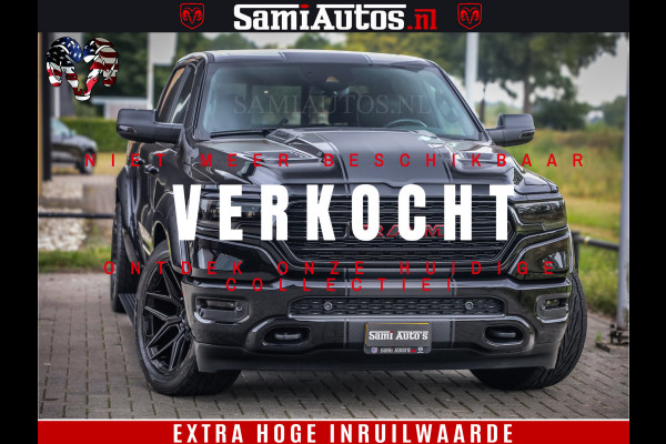 Dodge Ram 1500 THE HULK | CARBON | LIMITED 5.7 V8 | WIDE BODY KIT | RAMBOX | MULTI TAILGATE | LPG G3 | LUCHTVERING | ADAPTIVE | HUD | DIGI CLUSTER | DIGI MIRROR | 3500Kg