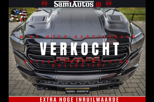 Dodge Ram 1500 THE HULK | CARBON | LIMITED 5.7 V8 | WIDE BODY KIT | RAMBOX | MULTI TAILGATE | LPG G3 | LUCHTVERING | ADAPTIVE | HUD | DIGI CLUSTER | DIGI MIRROR | 3500Kg