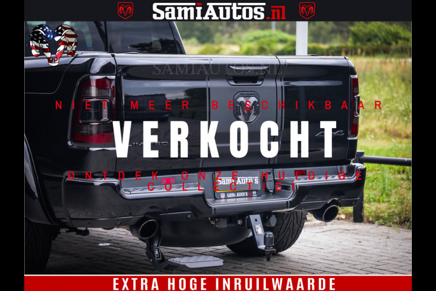 Dodge Ram 1500 THE HULK | CARBON | LIMITED 5.7 V8 | WIDE BODY KIT | RAMBOX | MULTI TAILGATE | LPG G3 | LUCHTVERING | ADAPTIVE | HUD | DIGI CLUSTER | DIGI MIRROR | 3500Kg