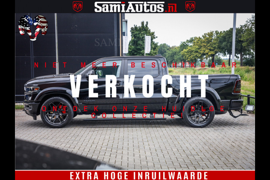 Dodge Ram 1500 THE HULK | CARBON | LIMITED 5.7 V8 | WIDE BODY KIT | RAMBOX | MULTI TAILGATE | LPG G3 | LUCHTVERING | ADAPTIVE | HUD | DIGI CLUSTER | DIGI MIRROR | 3500Kg