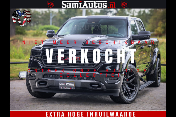 Dodge Ram 1500 THE HULK | CARBON | LIMITED 5.7 V8 | WIDE BODY KIT | RAMBOX | MULTI TAILGATE | LPG G3 | LUCHTVERING | ADAPTIVE | HUD | DIGI CLUSTER | DIGI MIRROR | 3500Kg