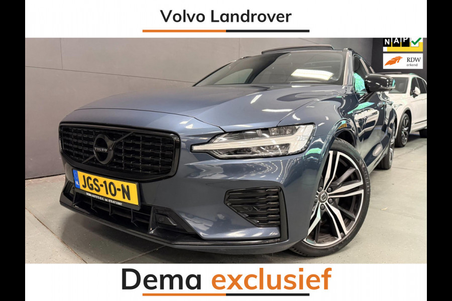 Volvo V60 2.0 T8 Twin Engine AWD R-Design PANO/DAB/H-KARDON/M-STOELEN/LEDER///