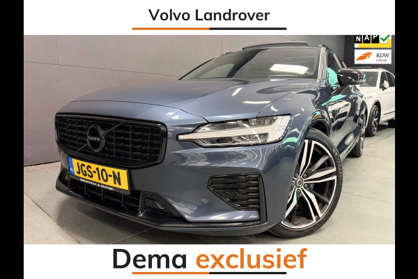 Volvo V60 2.0 T8 Twin Engine AWD R-Design PANO/DAB/H-KARDON/M-STOELEN/LEDER///