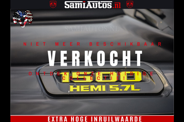 Dodge Ram 1500 Black Ops | Hemi 5.7 V8 4x4 | Panorama Dak | Night Edition | Alarm | Comfortabele Dubbele Cabine DC met Royale 5 Zitplaatsen | Alcantara / Leder | Alpine |