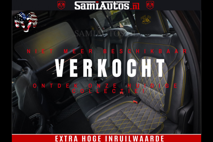 Dodge Ram 1500 Black Ops | Hemi 5.7 V8 4x4 | Panorama Dak | Night Edition | Alarm | Comfortabele Dubbele Cabine DC met Royale 5 Zitplaatsen | Alcantara / Leder | Alpine |