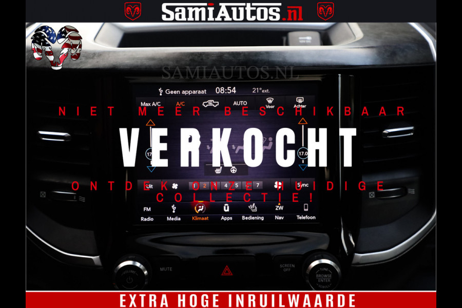 Dodge Ram 1500 Black Ops | Hemi 5.7 V8 4x4 | Panorama Dak | Night Edition | Alarm | Comfortabele Dubbele Cabine DC met Royale 5 Zitplaatsen | Alcantara / Leder | Alpine |