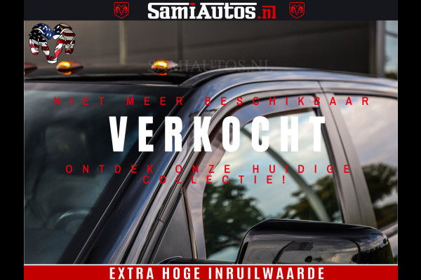 Dodge Ram 1500 Black Ops | Hemi 5.7 V8 4x4 | Panorama Dak | Night Edition | Alarm | Comfortabele Dubbele Cabine DC met Royale 5 Zitplaatsen | Alcantara / Leder | Alpine |