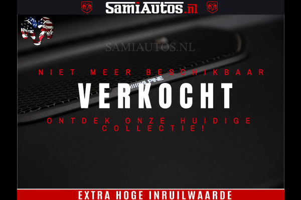 Dodge Ram 1500 Black Ops | Hemi 5.7 V8 4x4 | Panorama Dak | Night Edition | Alarm | Comfortabele Dubbele Cabine DC met Royale 5 Zitplaatsen | Alcantara / Leder | Alpine |