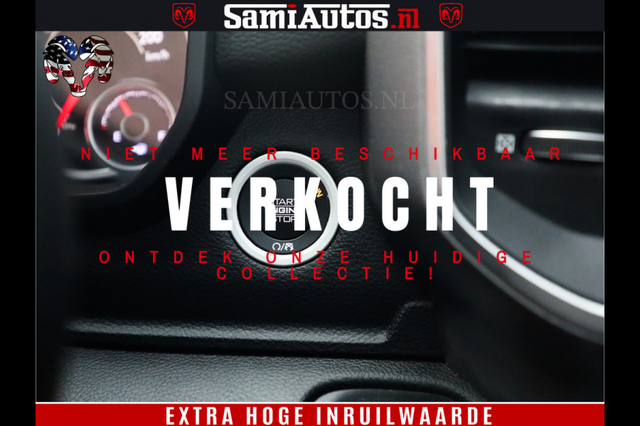Dodge Ram 1500 Black Ops | Hemi 5.7 V8 4x4 | Panorama Dak | Night Edition | Alarm | Comfortabele Dubbele Cabine DC met Royale 5 Zitplaatsen | Alcantara / Leder | Alpine |