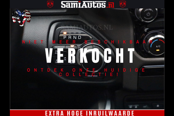 Dodge Ram 1500 Black Ops | Hemi 5.7 V8 4x4 | Panorama Dak | Night Edition | Alarm | Comfortabele Dubbele Cabine DC met Royale 5 Zitplaatsen | Alcantara / Leder | Alpine |