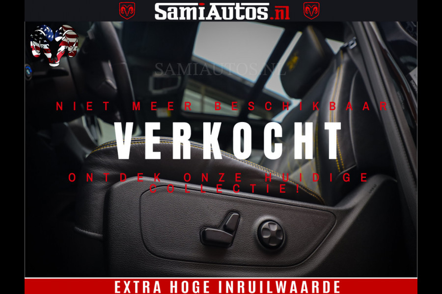 Dodge Ram 1500 Black Ops | Hemi 5.7 V8 4x4 | Panorama Dak | Night Edition | Alarm | Comfortabele Dubbele Cabine DC met Royale 5 Zitplaatsen | Alcantara / Leder | Alpine |