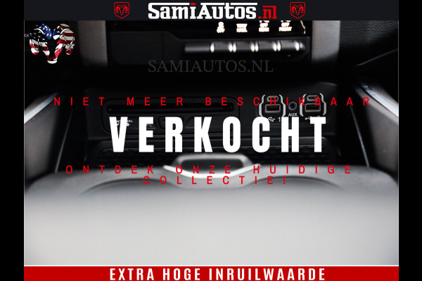 Dodge Ram 1500 Black Ops | Hemi 5.7 V8 4x4 | Panorama Dak | Night Edition | Alarm | Comfortabele Dubbele Cabine DC met Royale 5 Zitplaatsen | Alcantara / Leder | Alpine |