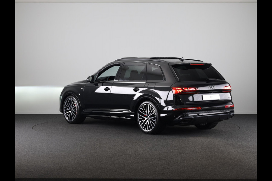 Audi Q7 60 TFSI e quattro Pro Line S Competition 490pk | Panoramdak | B&O Premium Soundsystem | ELektrisch verstl stoelen met geheugen | HD Matrix | Servo sluiting | Trekhaak