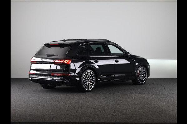 Audi Q7 60 TFSI e quattro Pro Line S Competition 490pk | Panoramdak | B&O Premium Soundsystem | ELektrisch verstl stoelen met geheugen | HD Matrix | Servo sluiting | Trekhaak