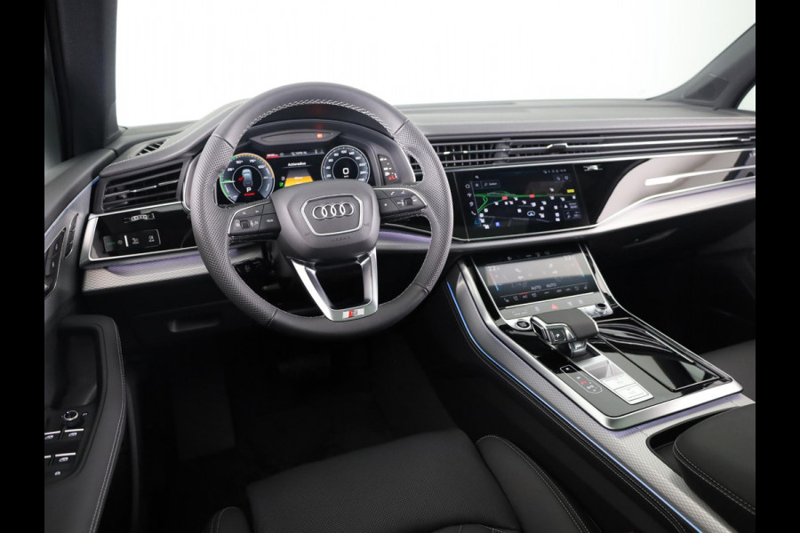 Audi Q7 60 TFSI e quattro Pro Line S Competition 490pk | Panoramdak | B&O Premium Soundsystem | ELektrisch verstl stoelen met geheugen | HD Matrix | Servo sluiting | Trekhaak