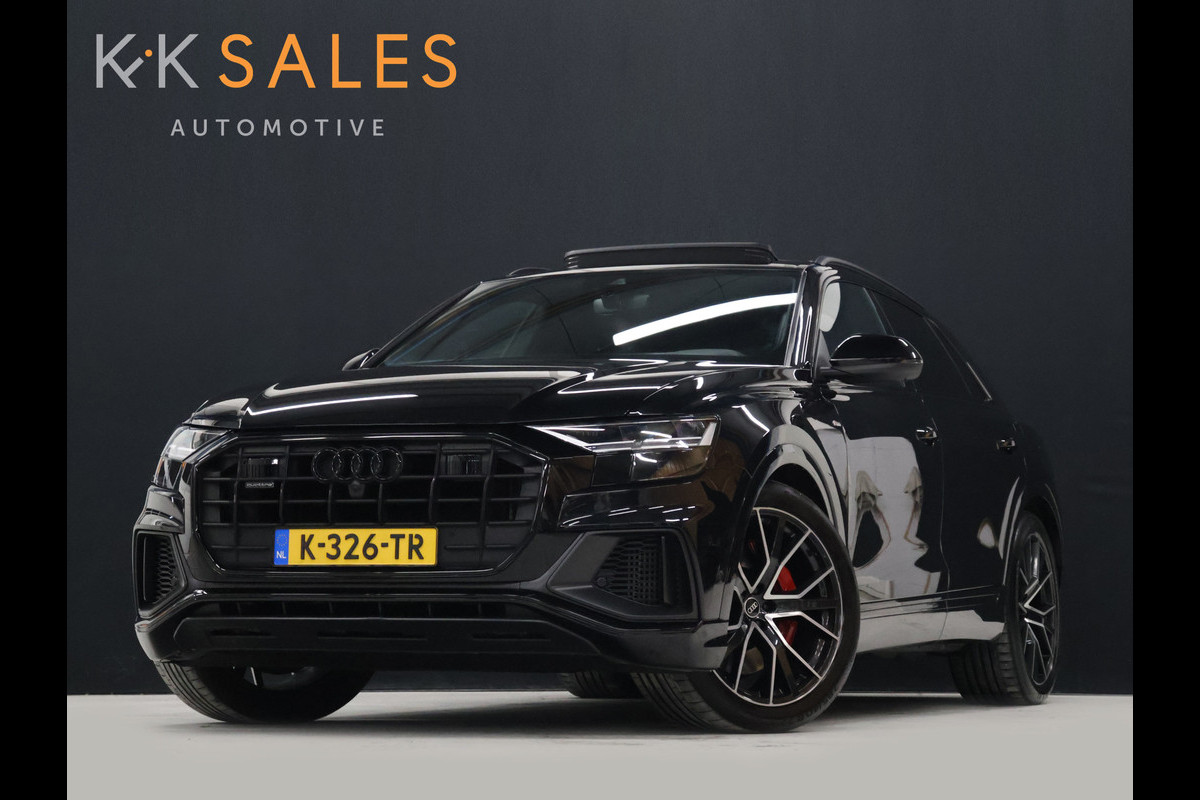 Audi Q8 55 TFSI e quattro S Line Sport [RS STOELEN, SCHUIFKANTELDAK, APPLE CARPLAY, BANG & OLUFSEN, MEMORY SEATS, ADAPTIVE CRUISE, 360 CAMERA, STUURVERWARMING, STOELVERWARMING, NIEUWSTAAT]