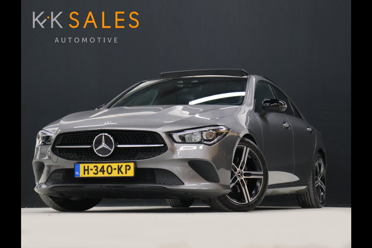 Mercedes-Benz CLA-Klasse 200 Business Solution Progressive [SCHUIFKANTELDAK, CAMERA, PDC 360+, APPLE CARPLAY, ANDROID AUTO, STOELVERWARMING, CRUISE CONTROL, FLIPPERS, AUTO AIRCO, NAVIGATIE, NIEUWSTAAT]