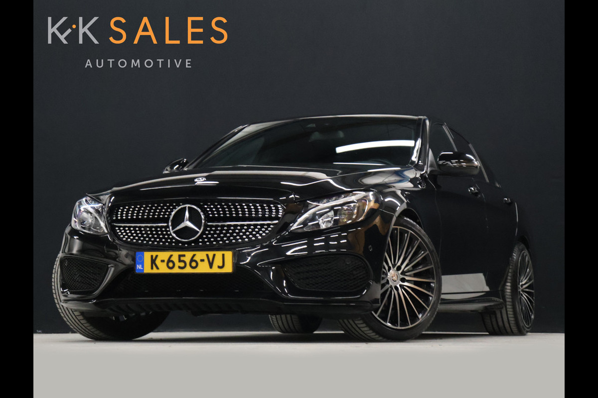 Mercedes-Benz C-Klasse 200 AMG Sport Night pakket [CAMERA, VOL LEDER, LEDVERLICHTING, STOELVERWARMING, PDC V+A, BLUETOOTH, CRUISE, CLIMATE, NIEUWSTAAT]