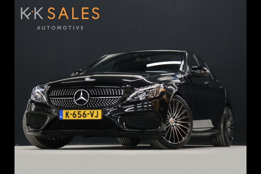 Mercedes-Benz C-Klasse 200 AMG Sport Night pakket [CAMERA, VOL LEDER, LEDVERLICHTING, STOELVERWARMING, PDC V+A, BLUETOOTH, CRUISE, CLIMATE, NIEUWSTAAT]