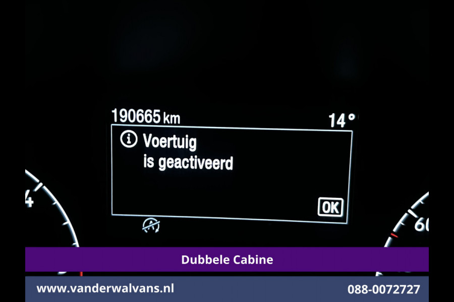Ford Transit Custom 2.0 TDCI 131pk L2H1 Dubbele Cabine Euro6 Airco | 2x zijdeur | 5-Zits | Navigatie | 2800kg Trekhaak Apple Carplay, Android Auto, LED, Cruisecontrol, Parkeersensoren, Stoelverwarming