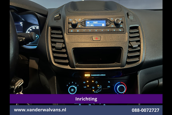 Ford Transit Connect 1.5 EcoBlue 100pk L1H1 Inrichting Euro6 Airco | Imperiaal | Trekhaak | Cruisecontrol | Verwarmde voorruit Zijdeur