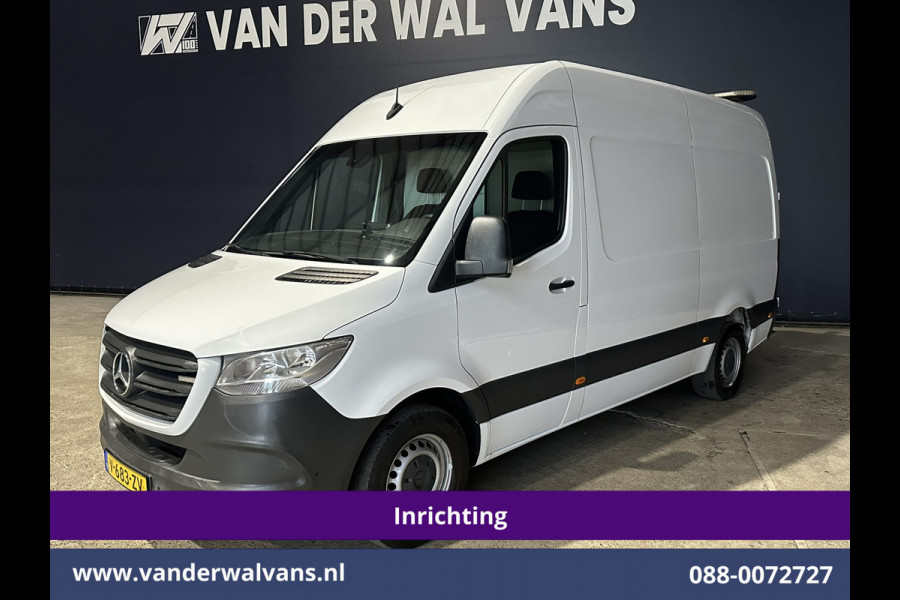 Mercedes-Benz Sprinter 316 CDI 163pk 3500kg Trekhaak L2H2 Inrichting Euro6 Airco | Camera | Apple Carplay | Android Auto | Cruisecontrol Parkeersensoren