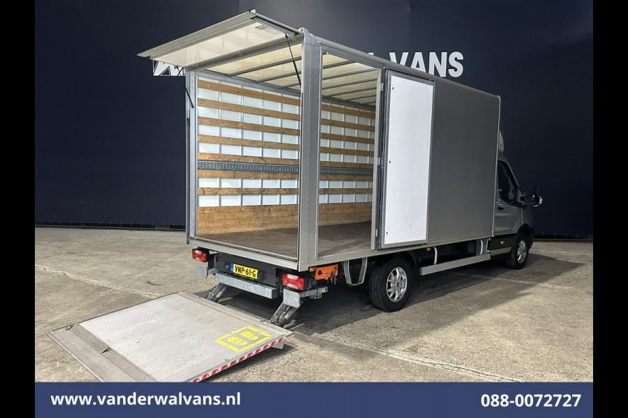 Ford Transit 2.0 TDCI 170pk Bakwagen Laadklep Zijdeur Euro6 Airco | Camera | Navigatie | LM velgen | Cruisecontrol Verwarmde voorruit, Bijrijdersbank