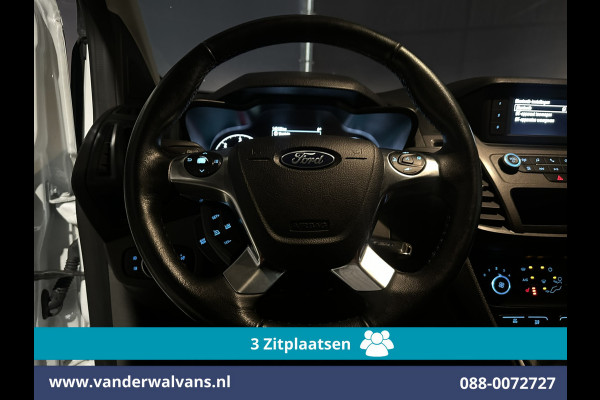 Ford Transit Connect 1.5 EcoBlue 100pk L2H1 Euro6 Airco | 3-Zits | Cruisecontrol | Stoelverwarming | Verwarmde voorruit Parkeersensoren, Bijrijdersbank