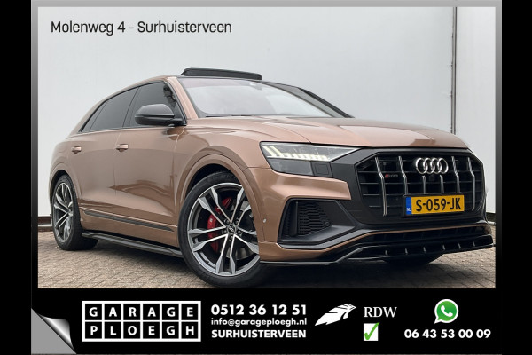 Audi Q8 4.0 TDI SQ8 NightVision Carboninleg B&O Sfeerverl HUD 360° Trekhaak