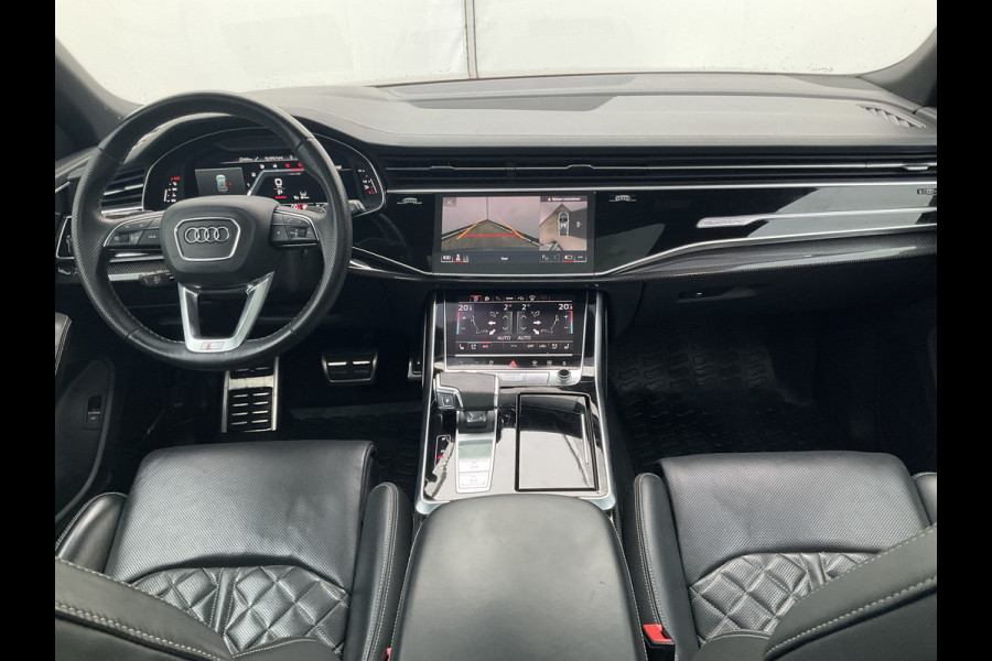 Audi Q8 4.0 TDI SQ8 NightVision Carboninleg B&O Sfeerverl HUD 360° Trekhaak