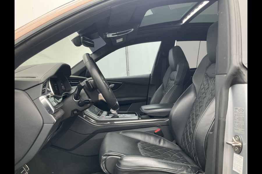 Audi Q8 4.0 TDI SQ8 NightVision Carboninleg B&O Sfeerverl HUD 360° Trekhaak
