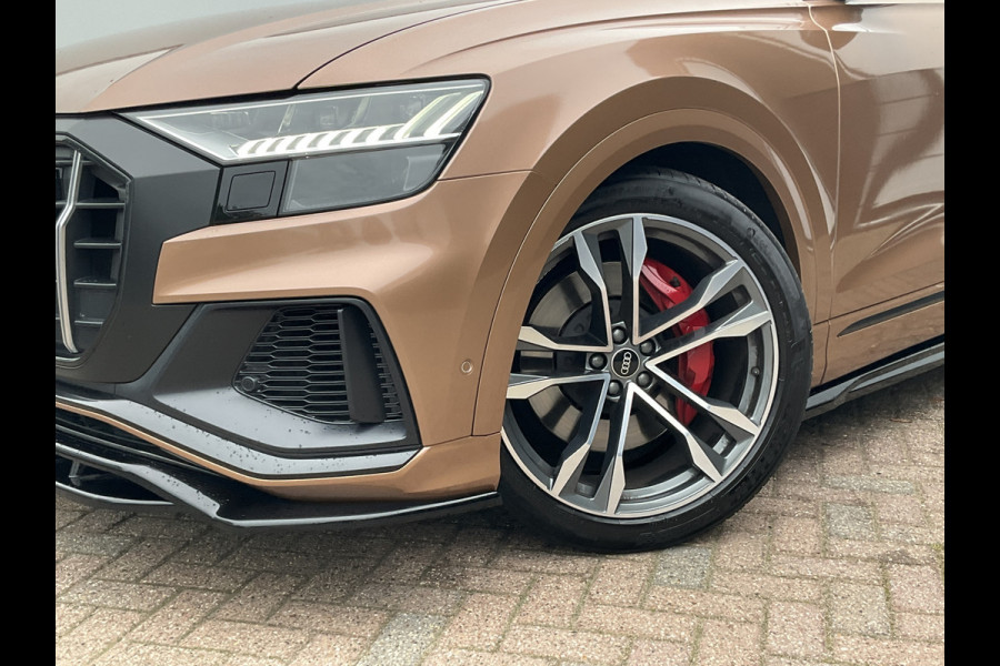 Audi Q8 4.0 TDI SQ8 NightVision Carboninleg B&O Sfeerverl HUD 360° Trekhaak