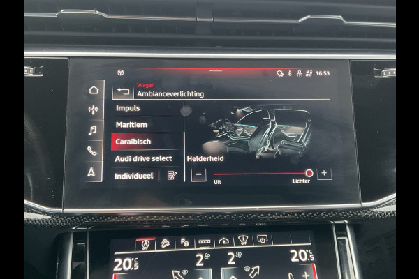 Audi Q8 4.0 TDI SQ8 NightVision Carboninleg B&O Sfeerverl HUD 360° Trekhaak