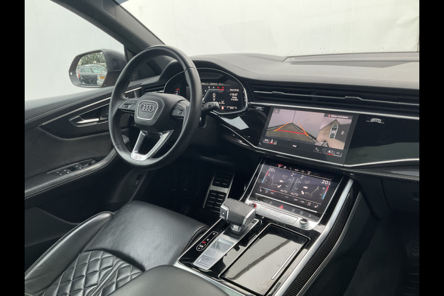 Audi Q8 4.0 TDI SQ8 NightVision Carboninleg B&O Sfeerverl HUD 360° Trekhaak