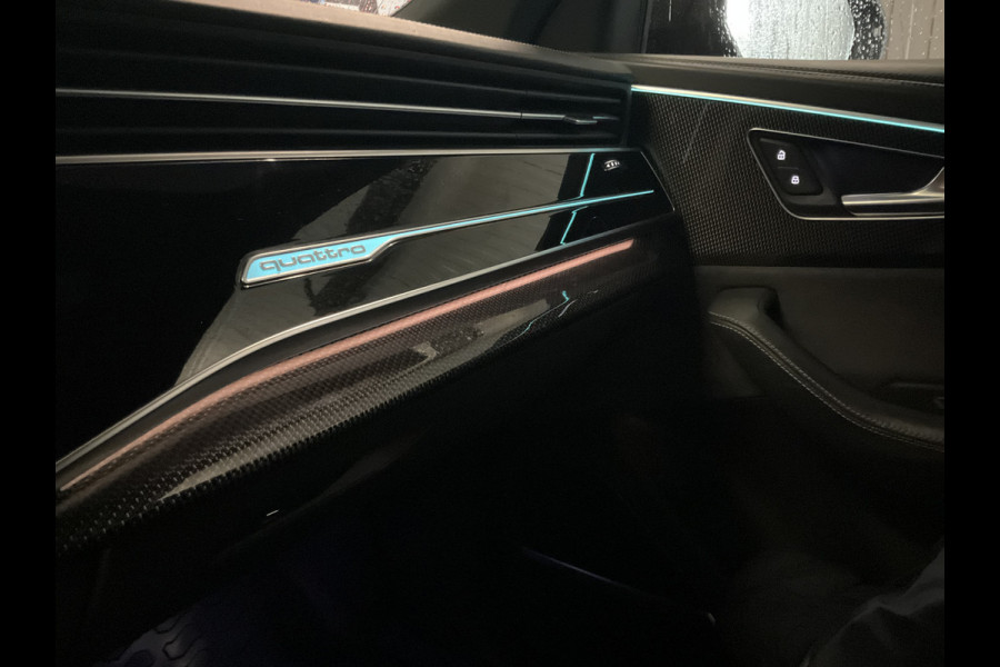 Audi Q8 4.0 TDI SQ8 NightVision Carboninleg B&O Sfeerverl HUD 360° Trekhaak