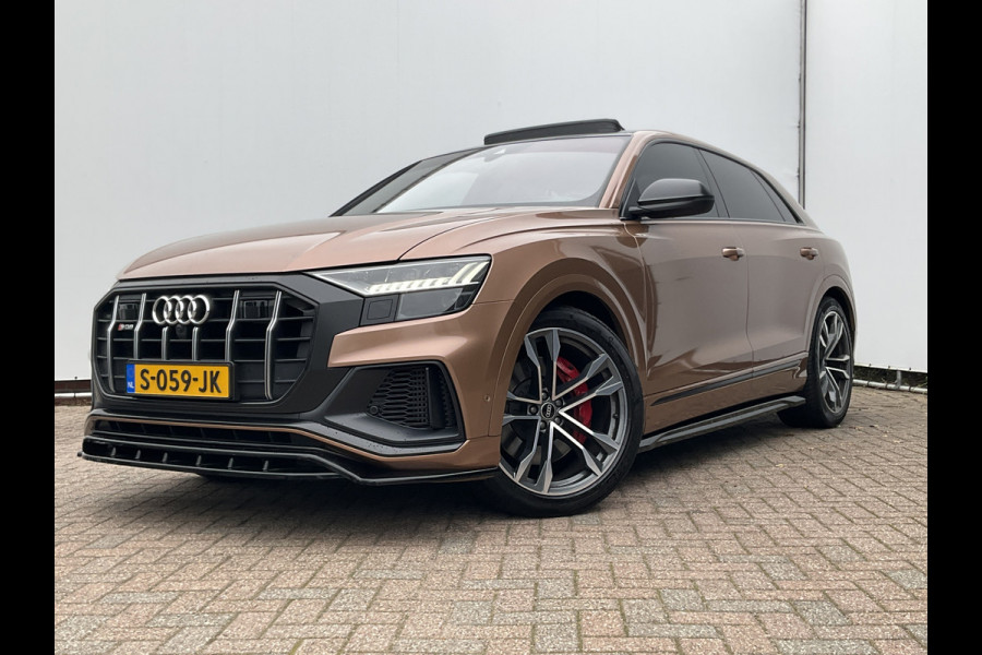 Audi Q8 4.0 TDI SQ8 NightVision Carboninleg B&O Sfeerverl HUD 360° Trekhaak