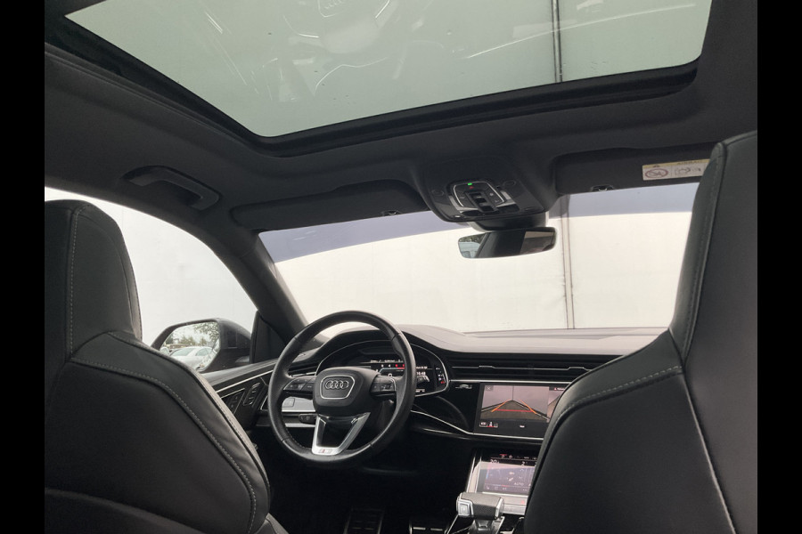Audi Q8 4.0 TDI SQ8 NightVision Carboninleg B&O Sfeerverl HUD 360° Trekhaak