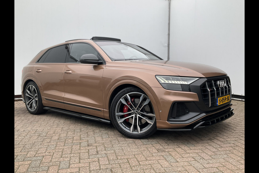 Audi Q8 4.0 TDI SQ8 NightVision Carboninleg B&O Sfeerverl HUD 360° Trekhaak